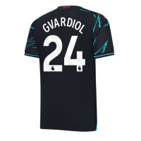 Camiseta Manchester City Josko Gvardiol #24 Tercera Equipación 2023-24 manga corta
